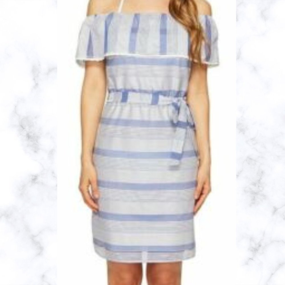 Letarte - Flounce Dress (Blue) - Women's Size XS
